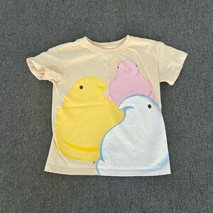 Kids peeps Easter tee